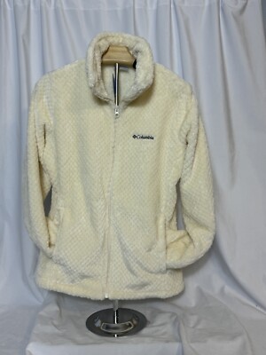 New With Women Columbia Beech Forest, Full Zip Fleece Size Large