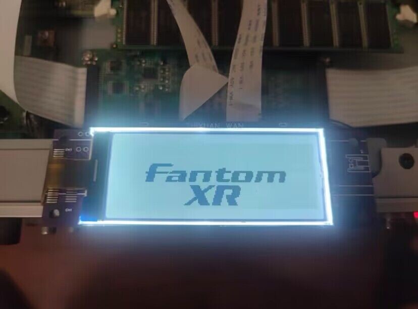 美品　Roland Fantom XR サウンドモジュール 液晶画面動作品 Oledディスプレイ画面の交換、roland fantom xrサウンド