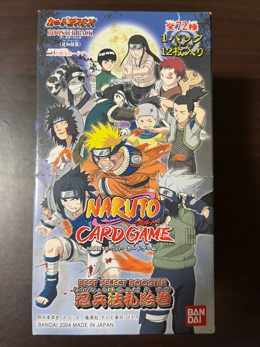 NARUTO カード Naruto Card Game BEST SELECT BOOSTER Ninja Hosatsu Emaki Box