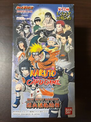NARUTO カード Naruto Card Game BEST SELECT BOOSTER Ninja Hosatsu Emaki Box
