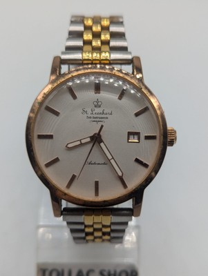 Montre Automatique St. Leonhard - Fonctionne, Avec Indicateur De Date à 3h, Occasion