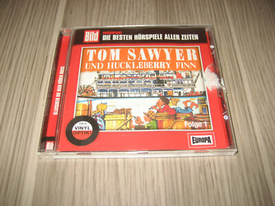 CD Tom Sawyer und Huckleberry Finn Folge 1 Europa Vinyl Optik BILD