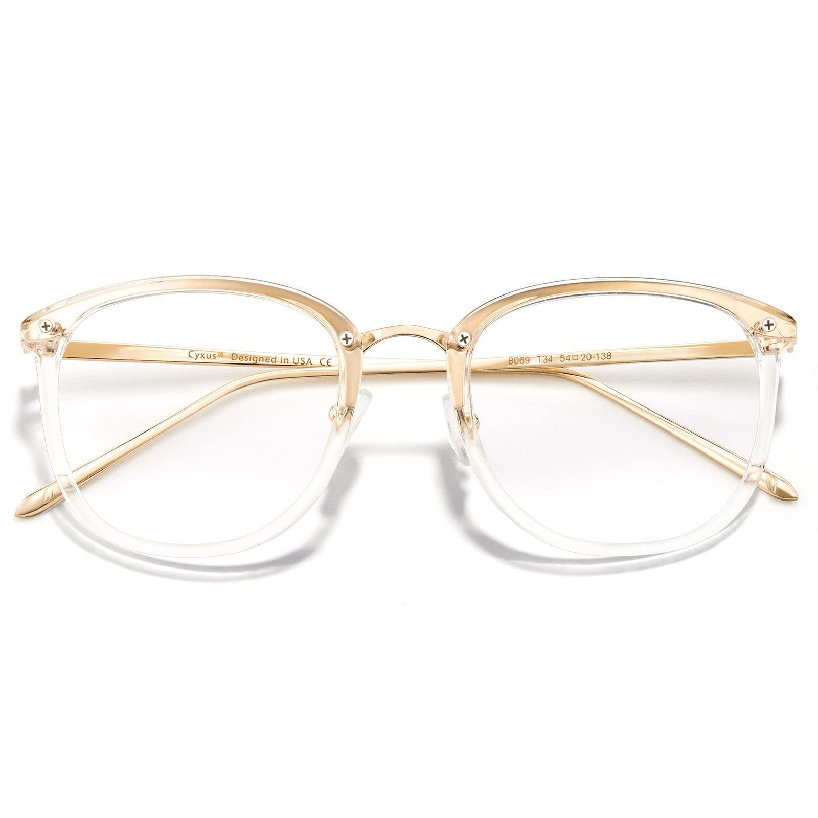 Blue Light Glasses for Woman, Reduce Eye Strain Ideal for Office Working, Stu...-image