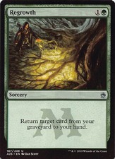 Regrowth A25 187 Normal English NM - MTG