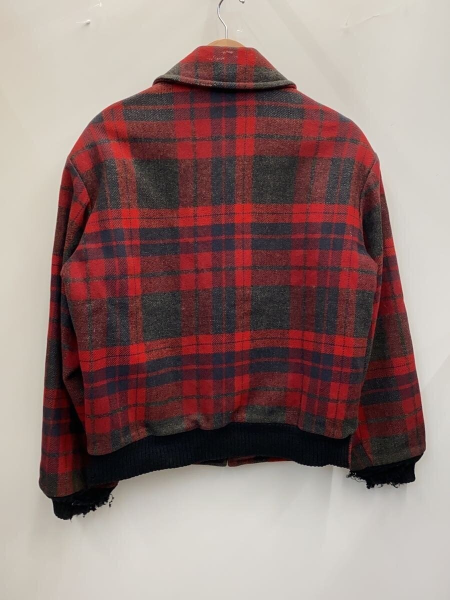Pendleton Wool Blouson Red Check Jacket - image 2