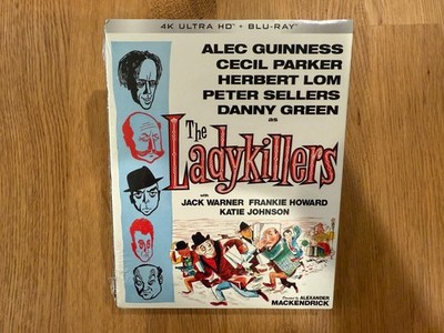 The Ladykillers 4K UHD + Blu-Ray with OOP Slipcover - Kino Lorber - Ships in Box
