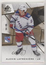 2021-22 Upper Deck SP Game Used Gold Fragment 14/25 Alexis Lafreniere #18 0yo8