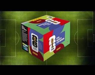 Panini World Cup WM 2026 Fußball Display Box (100 Tüten)