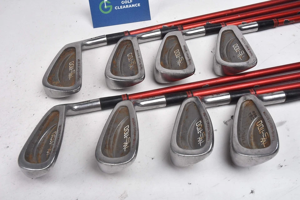 Dynacraft 1100 Irons / 4-PW+SW / X-Flex Graphite Shafts - Image 2 of 4