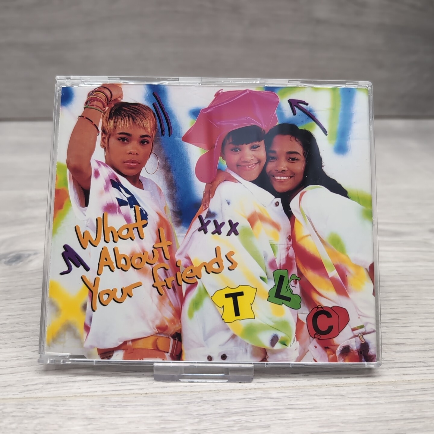 TLC - What About Your Friends - CD Single - 1992 Arista - Very Good Condition