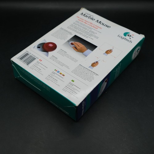 NEW Logitech Marble Mouse 904286-0403 Windows 98 PS2 Wired FACTORY SEALED - Picture 7 of 10