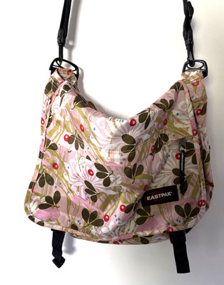 Eastpak Floral pattern messenger bag padded shoulder strap Crossbody