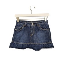 Retro Levis Jean Denim Skort Big Girls Size 12