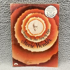 Vintage Songs In The Key Of Life Stevie Wonder Songbook Piano Vocal BROKEN SPINE