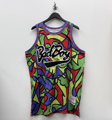 Bad Boy Records Christopher Wallace Biggie Jersey 2XL Headgear Classics Men s