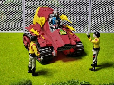 G.I. Joe PYTHON PATROL Tripple T With LEDs And Moving Threads 3.75'' SCALE.