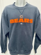 Chicago Bears Nfl Crewneck Sweatshirt Men Medium Blue Orange Vf Image Wear 2015