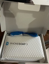 PhoneSoap 3 UV Cell Phone Sanitizer Dual Universal Cell Phone Charger Box NIB