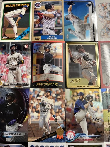 Baseball card lot Nolan Ryan Ken Griffey Jr Mike Schmidt Schmidt Rivera Puckett+ - Picture 5 of 19