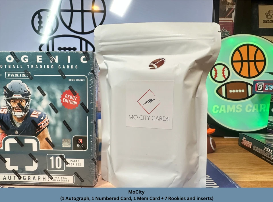 Chicago Bears Hobby Box BREAK 2024 NFL 1/2 Photogenic 1/2 Prestige H2 - Image 2 of 4