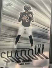 2025 Topps Chrome Football Caleb Williams Shadow Etch Case Hit SSP Bears 