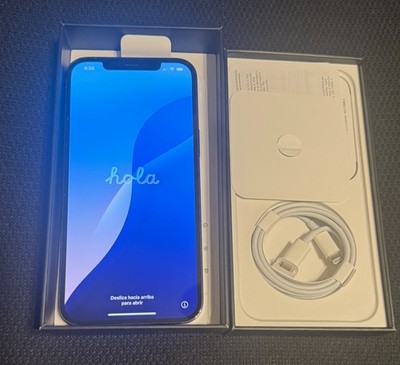 iPhone 12 Pro Max Graphite 256G  Silver. Excellent Condition