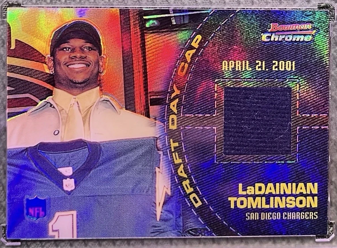 LaDainian Tomlinson Rookie Football Trading Cards & Accessories
