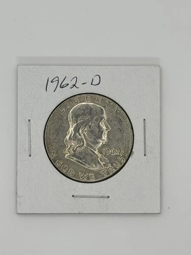 1962-D Franklin Half Dollar 90% Silver | VF/XF | Denver Mint | C3Collectables