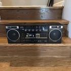 VTG Fisher PH-406 Boombox, Detachable Spkrs, EQ, Cassette, AM/FM see desc
