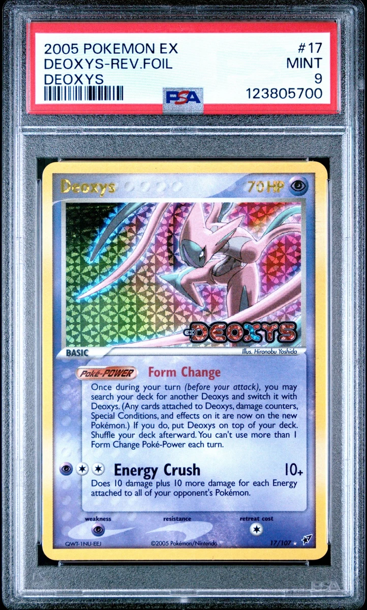 Pokémon TCG Professional Sports Authenticator (PSA) EX Deoxys