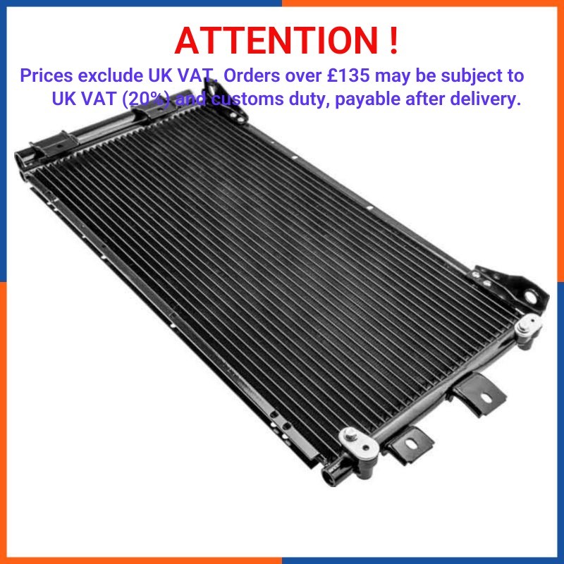 Condenseur de climatisation pour Toyota - Modèle CCS-TY-033 en aluminium