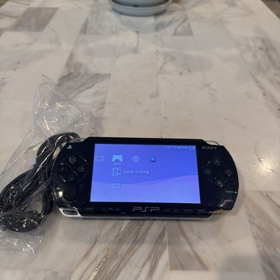 #ad #ad Sony PSP 3001 Handheld Console Black Parts Repair Broken Read Description As Is $69.99