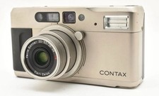 LCD Works EXC  5 Contax TVS Point  Shoot compact 35mm Film Camera From JAPAN
