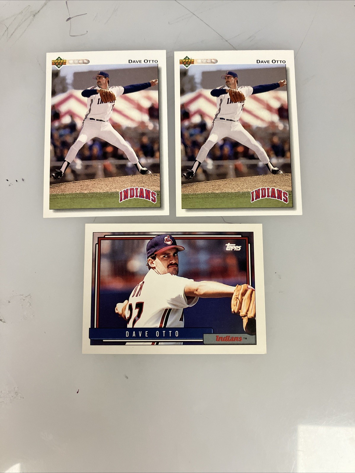 Dave Otto Baseball Card Lot