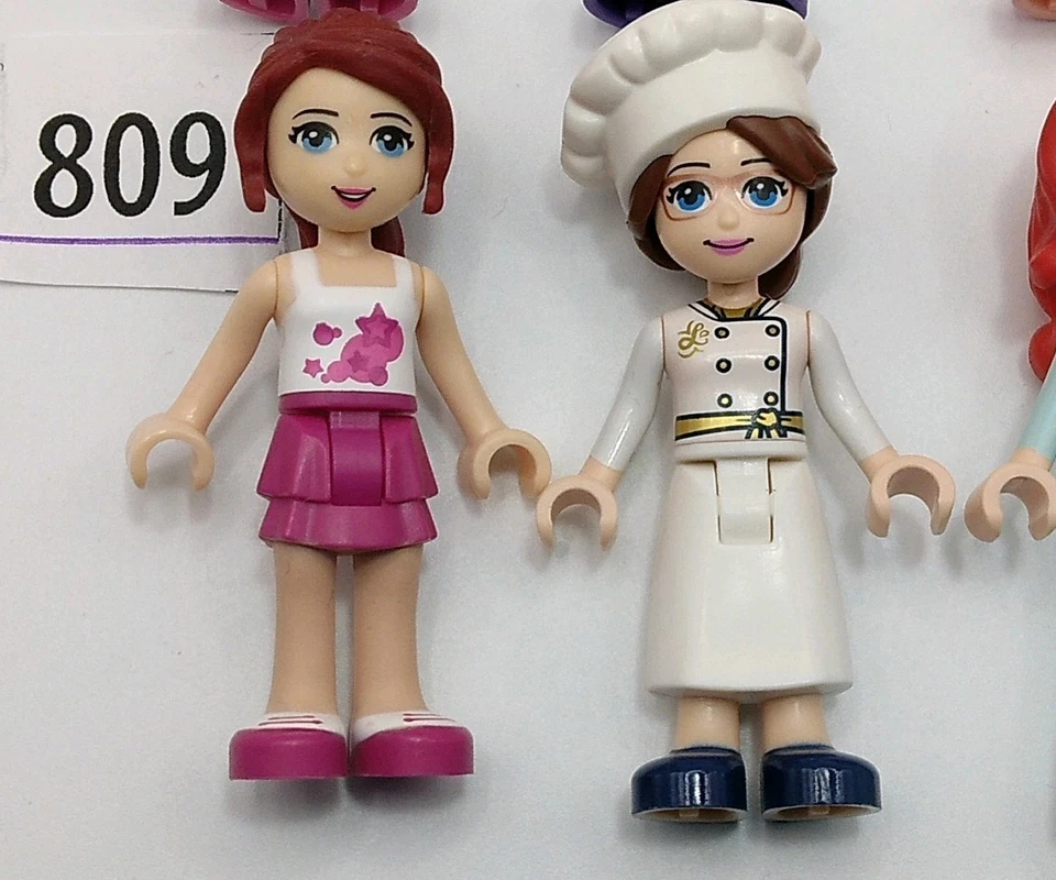 10 Lego Amigos Princesa Minifigura Ariel Navidad Medias Rellenas Niñas 809 Foto 2 de 4