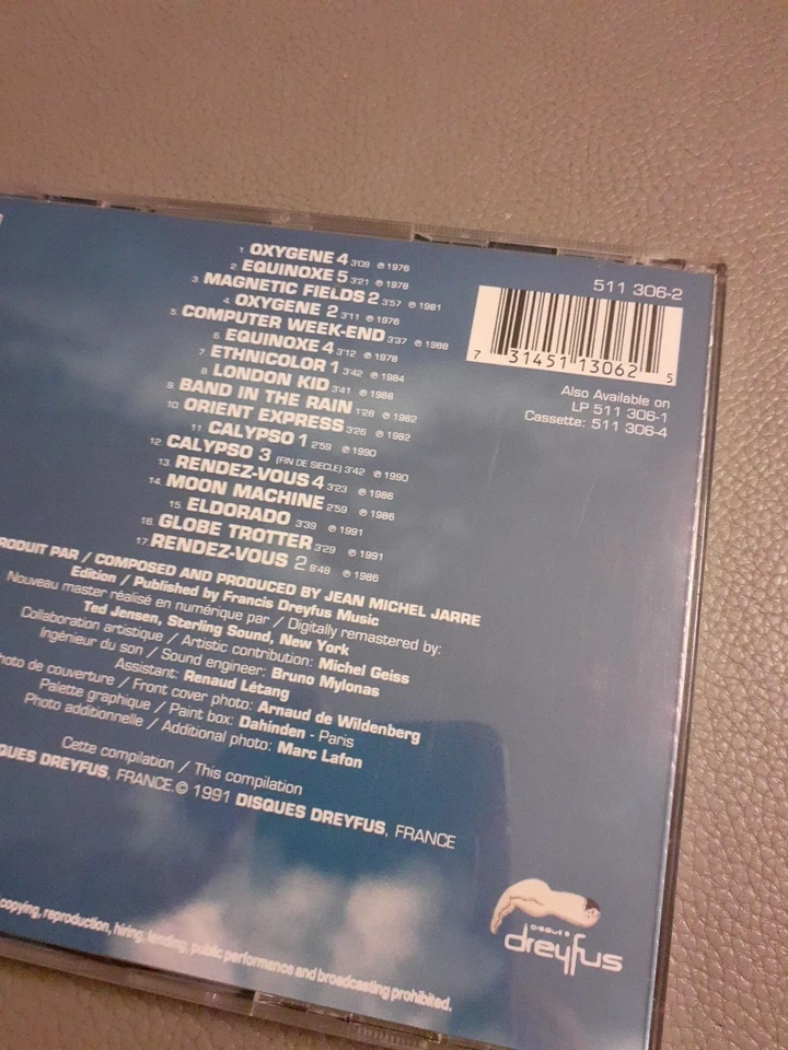 CD Jean Michel Jarre - Images - The best of - Greatest hits - Bild 4 von 4