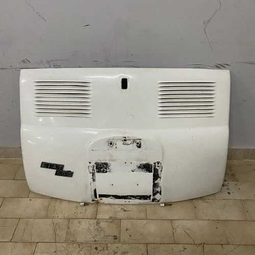 Rear engine bonnet Fiat 500 F L original era used sheet metal