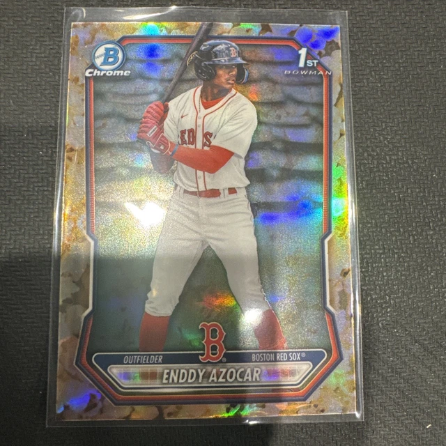 2026 Bowman Chrome Snack Pack Popcorn Enddy Azocar #BCP-23 Red Sox