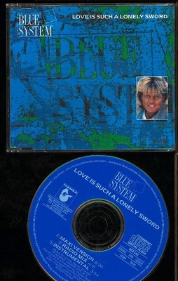 Blue System (Dieter Bohlen) love is such a lonely sword CD SINGLE modern talking