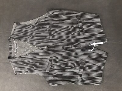 【新品】ジョン・ヴァルベイトスJOHN VARVATOS　ストライプジャケット 新品】ジョン・ヴァルベイトスJOHN VARVATOS ストライプ