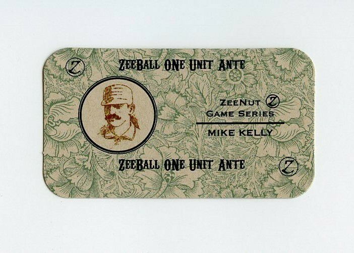 TN10461 MIKE KELLY Zeeball One Unit Ante Card | eBay