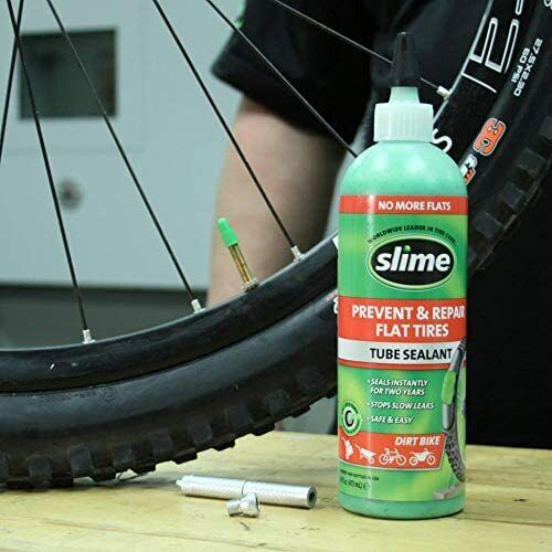 SLIME Cycling 8 Puncture Preventor Inner Tube Sealant, Green, 237 ml - Picture 7 of 8