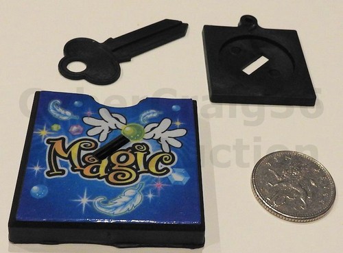 KEY THRU COIN MAGIC 10p POCKET PENETRATION PHANTOM TRICK PENETRATE MONEY BOX NEW - Picture 3 of 3