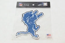 Detroit Lions Team Logo Static Window Cling For Home or Auto Reusable