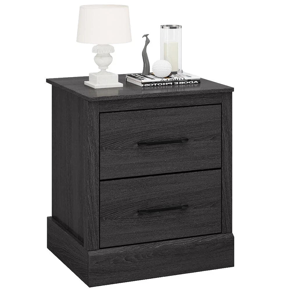 Wood Matching Pair Nightstands