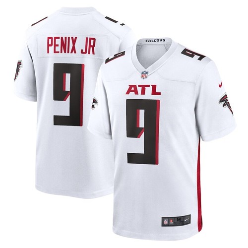 Atlanta Falcons Michael Penix Jr #9 Nike Men's White Official NFL Game Jersey