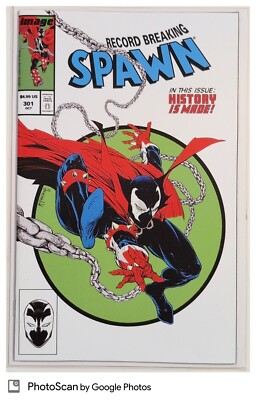 Spawn # 301 NM 1st Print Variant Todd McFarlane Homage