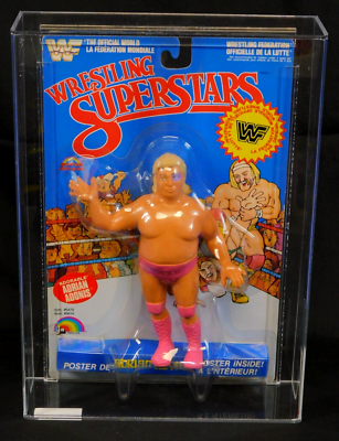 スポーツ選手 wwf Action WWF LJN WRESTLING SUPERSTARS ADRIAN ADONIS AFA GRADED 70 EX+ (80