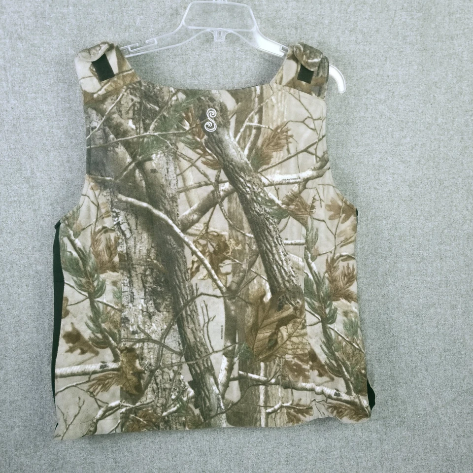 SHE Outdoor Apparel C4 Camo Vest Quilted Thinsulate Supreme (size XL) EUC - Image 2 of 4