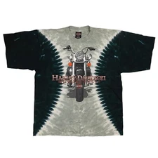 Vintage Harley Davidson holland amsterdam tie dye shirt size XL